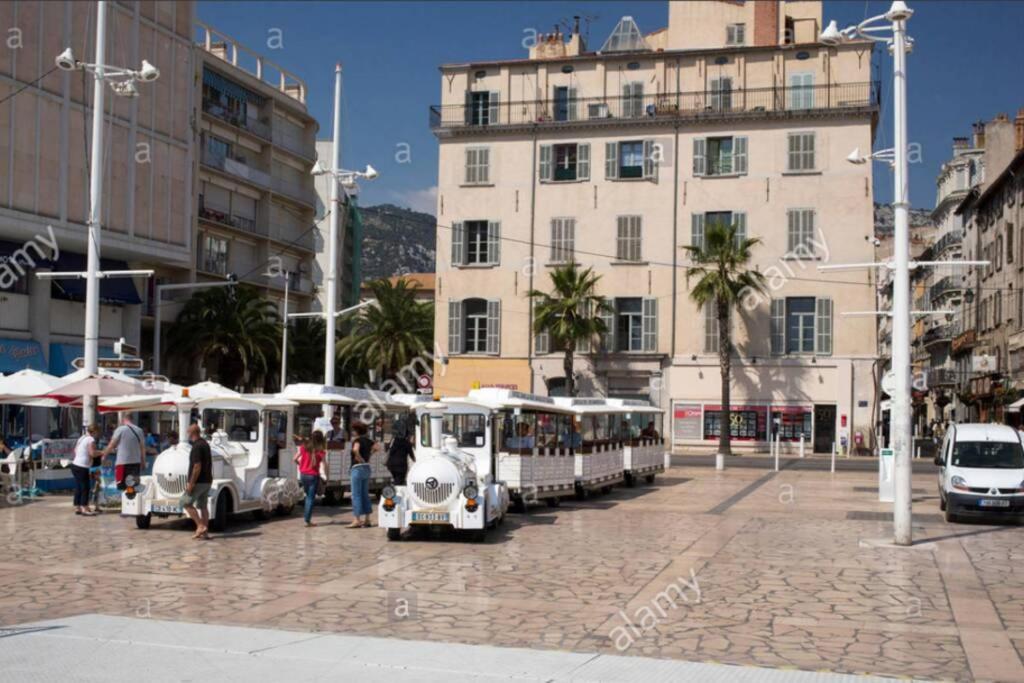Lovely T2 Sur Pont Du Las Proche Mer & Sncf Toulon Exterior foto